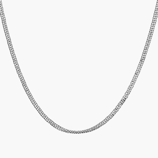 18ct white gold 45cm chain