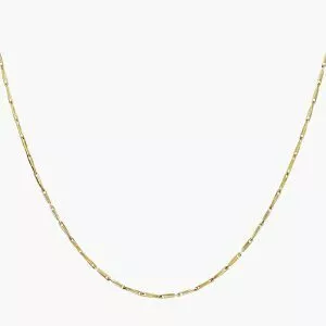 18ct Yellow Gold Barley Corn Shape Chain