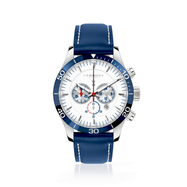 Cerrone 50th Anniversary chronograph 'blu' watch