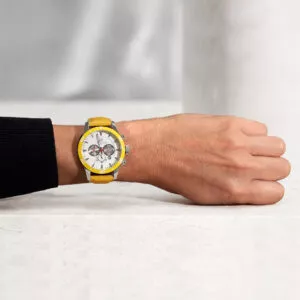 Cerrone 50th Anniversary chronograph 'Giallo' watch