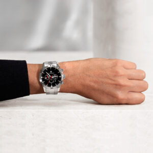 Cerrone 50th Anniversary chronograph 'Acciaio' watch