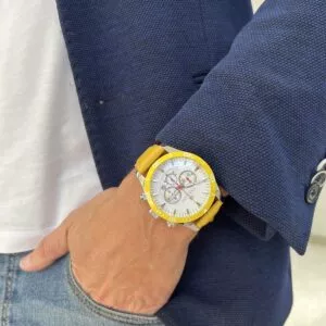Cerrone 50th Anniversary chronograph 'Giallo' watch