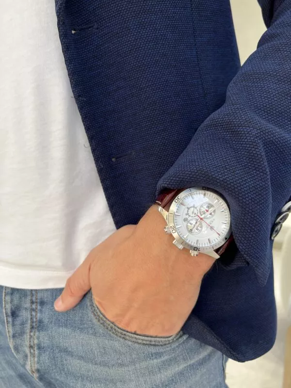 Cerrone 50th Anniversary chronograph 'Marrone' watch - Image 4