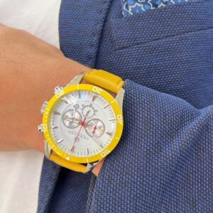 Cerrone 50th Anniversary chronograph 'Giallo' watch