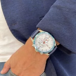 Cerrone 50th Anniversary chronograph 'blu' watch