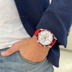 Cerrone 50th Anniversary chronograph 'Rosso' watch
