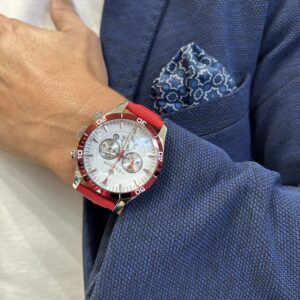 Cerrone 50th Anniversary chronograph 'Rosso' watch