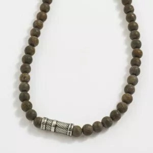 Bronzite Stone Necklace