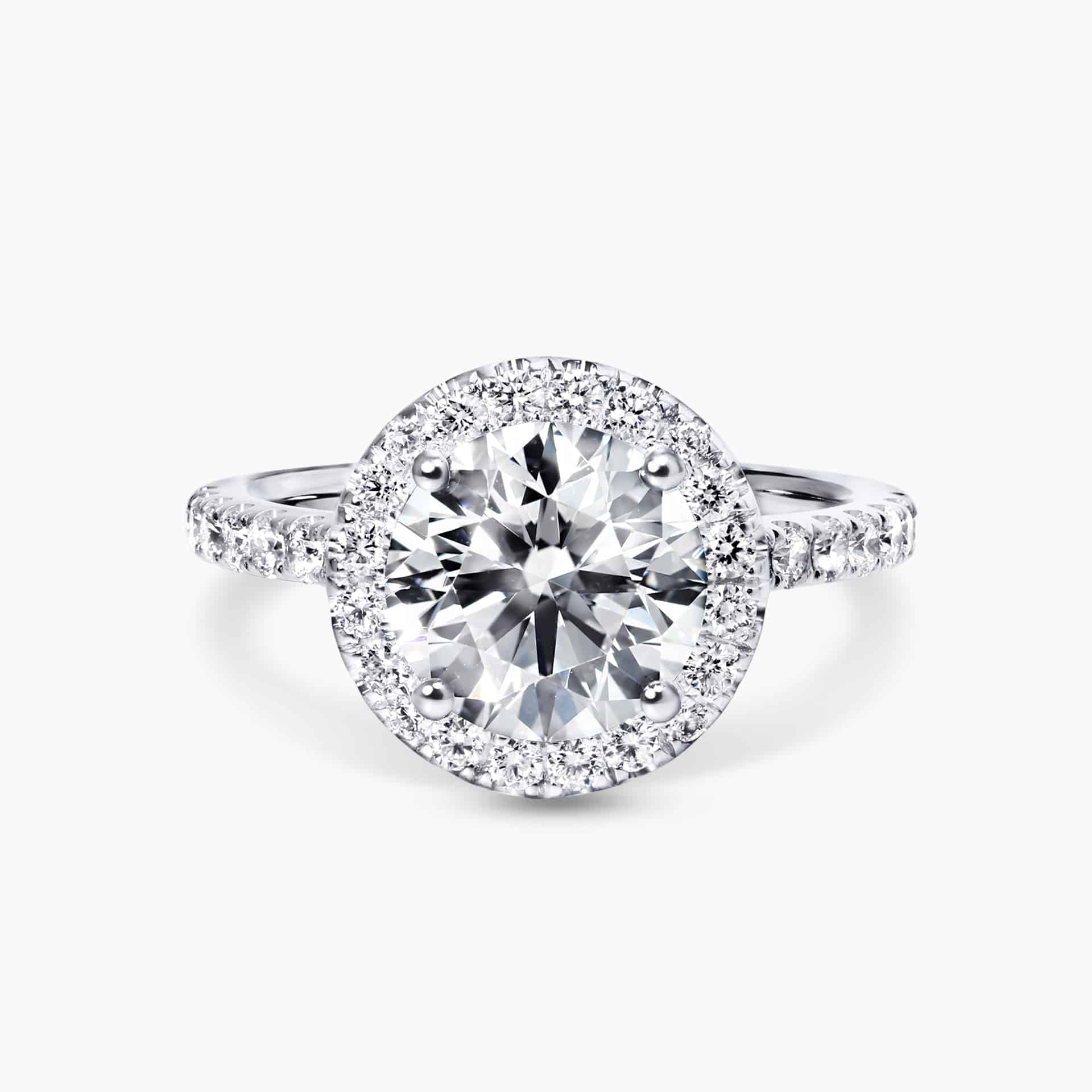 Halo discount sleeve ring