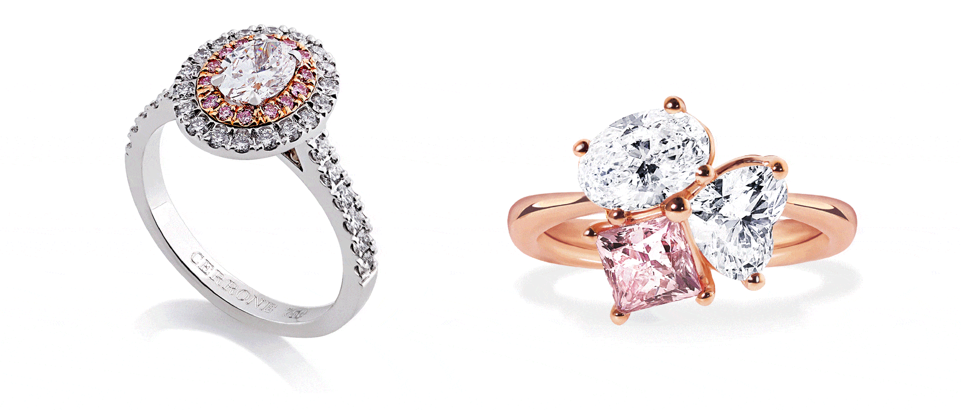 Love's Timeless Promise | Argyle Pink Diamond Rings