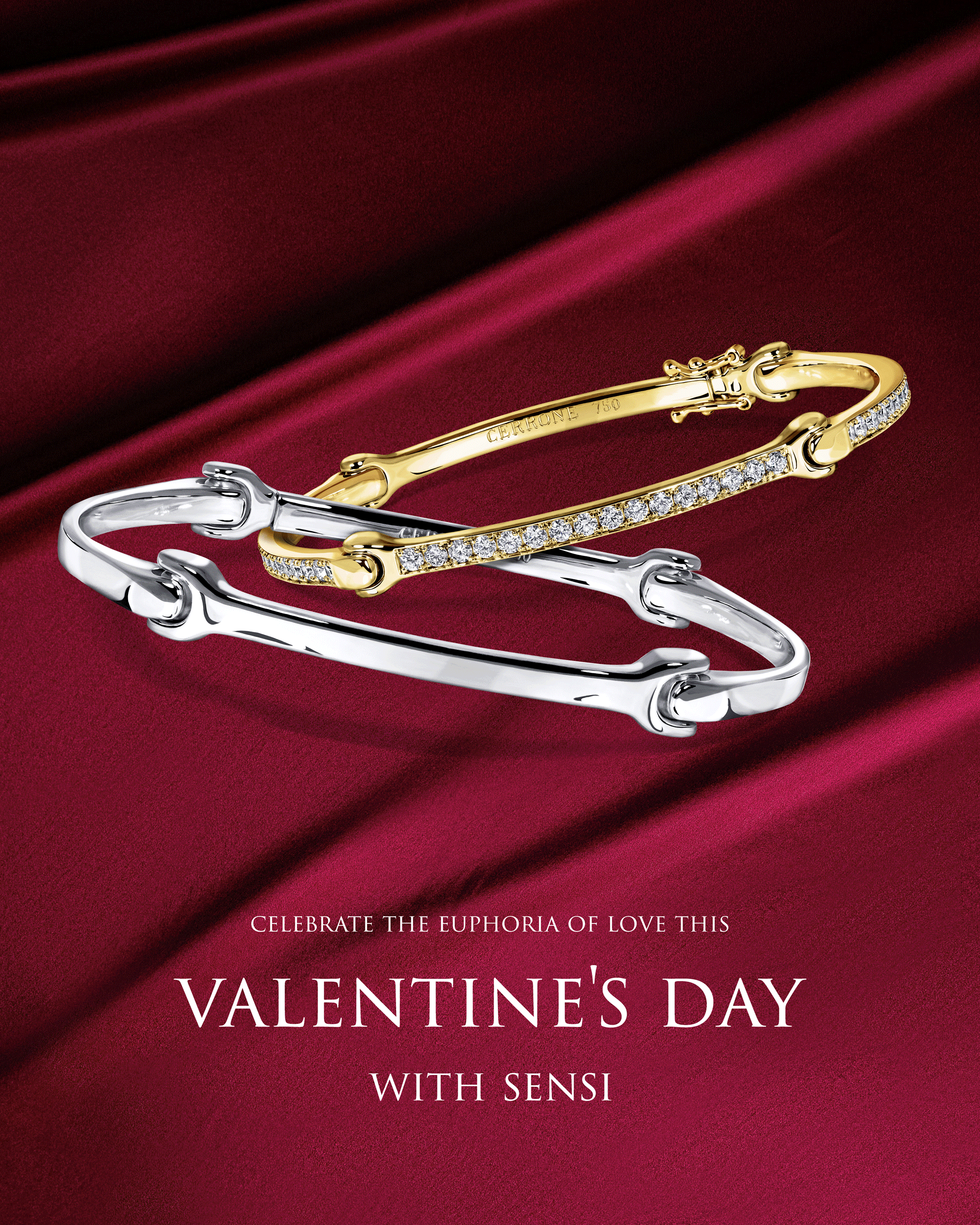 Celebrate Love this Valentine's Day - SENSI bracelet collection