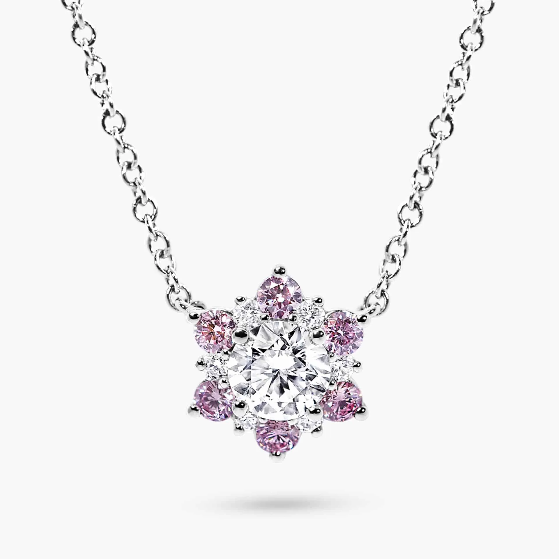 Pink diamond necklace australia hotsell