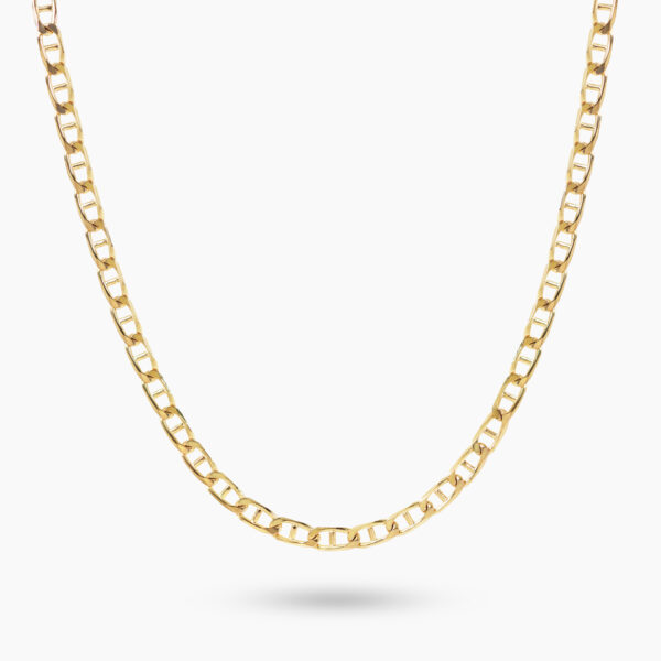 9ct Yellow Gold Anchor 52cm Chain